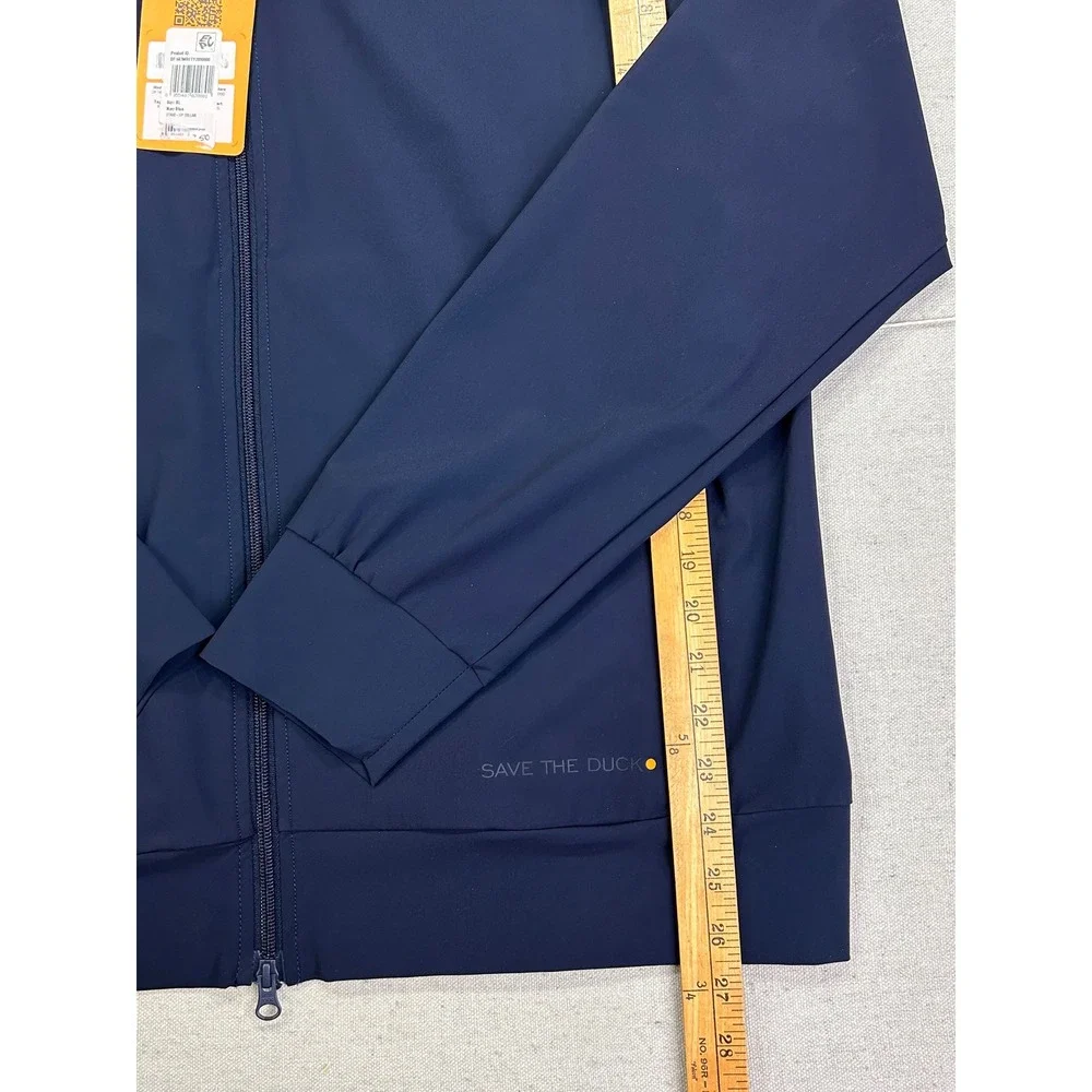 Save The Duck Men's XL Smart Leisure Full Zip Rain Jacket Stand-up Collar NWTs